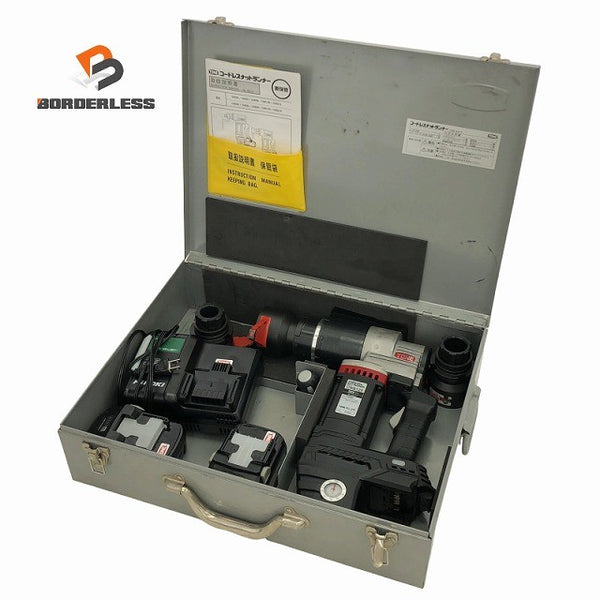 ☆未使用保管品☆TONE トネ コードレスナットランナー CNB120 バッテリー2個(BSL36B18)充電器 ケース135407 - 1