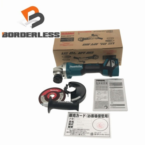 ☆未使用品☆makita マキタ 18V 125mm 充電式ディスクグラインダー GA512DZ 本体のみ コードレス バッテリー式 ディスクサンダー130966 - 1