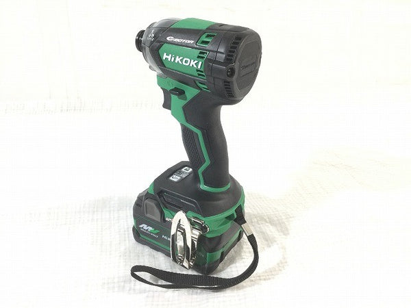 ☆未使用☆HiKOKI ハイコーキ コードレスインパクトドライバ WH18DC(2XPZ) バッテリー2個(BSL36A18X) 充電器 ケース付120978 - 7