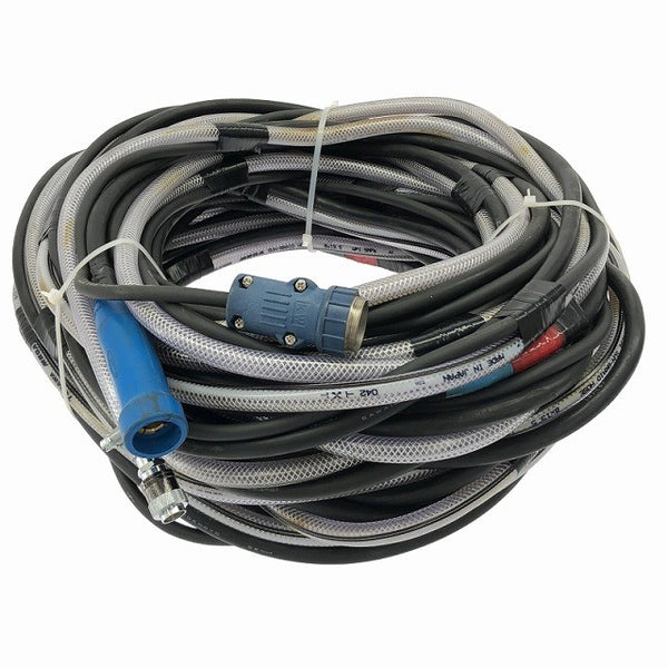 ☆極美品 堺電業 TIG用 延長ケーブル 20m 22sq/22スケ TIG溶接機用 TIG延長ケーブルセット パワーケーブル キャブタイヤケーブル136337 - 2