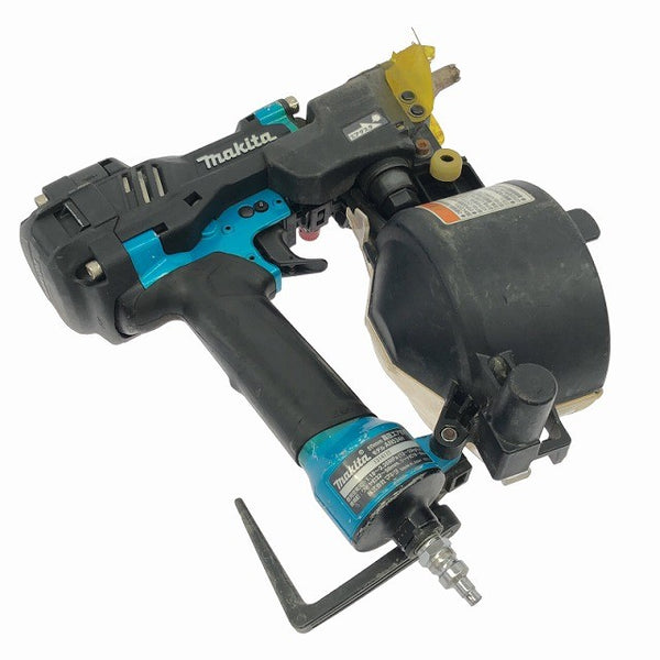 ☆中古品☆makita マキタ 50mm 高圧 エア釘打機 AN534HM 青 エア釘打ち機 ロール釘打機 ロール釘打ち機 コイルネイラ エア工具131773 - 4