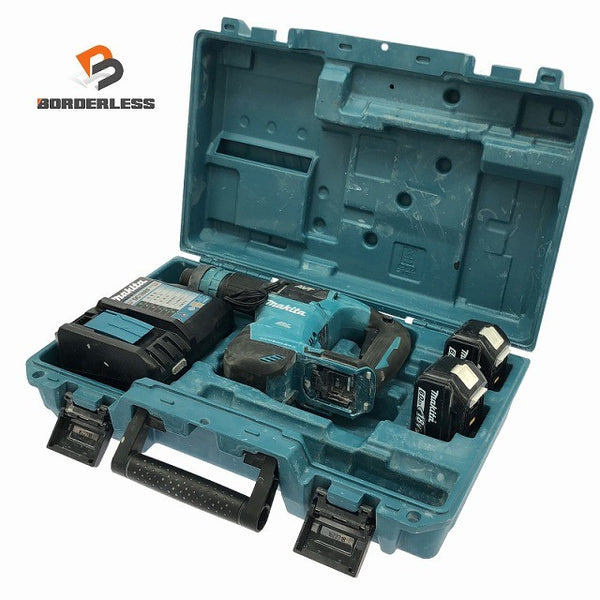 ☆中古品☆makita マキタ 18V 充電式ケレン HK180DRGX バッテリー2個(18V 6.0Ah)充電器 ケース付 コードレス 電動工具137160 - 1