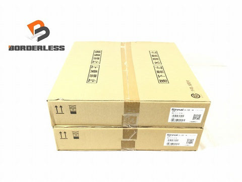 ☆未使用品2点セット☆Rinnai リンナイ 配管カバー WOP-F101(K)SS×2 24-1598 住宅設備 給湯器用134073