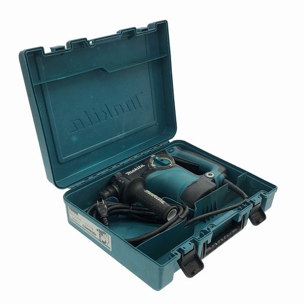 ☆中古品☆makita マキタ 100V 28mm ハンマドリル HR2811F ケース付 コード式 ハンマードリル 穴あけ 穿孔120481 - 2