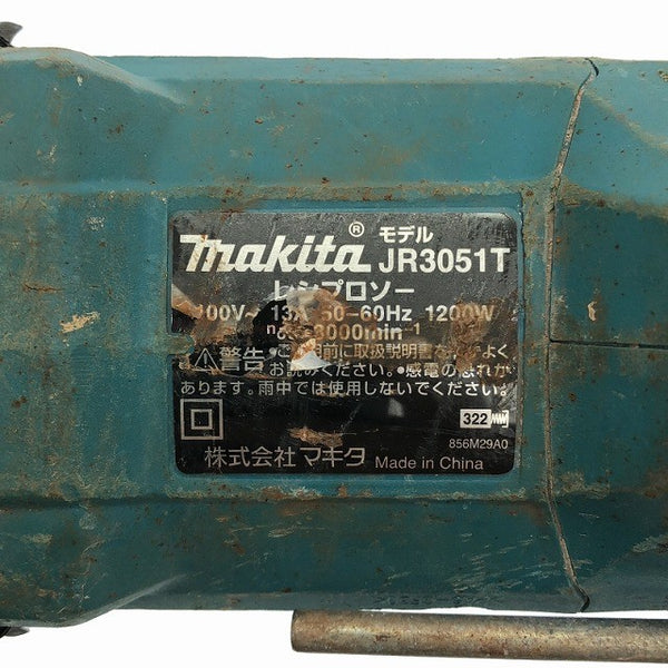 ☆中古品☆makita マキタ 100V レシプロソー JR3051T 電動工具 切断機 鉄工 パイプ セーバーソー 電気のこぎり 116648 - 8