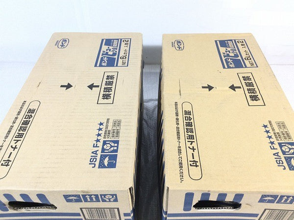 ☆未使用4缶☆KONISHI コニシ ボンド ビューシール 6909 NB/ノンブリード 2成分形ポリウレタン系 6Lセット 2缶入×2箱 シーリング材113081 - 6
