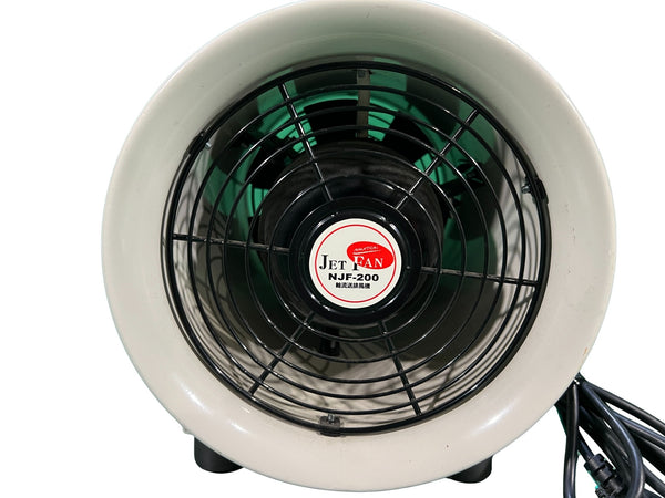 ☆中古品☆NAKATOMI ナカトミ JET FAN ジェットファン 軸流送排風機 NJF-200 ダクト付 送風機 100V128802 - 6