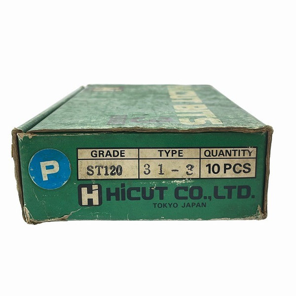 ☆未使用保管品☆超硬バイト ST120 21-2×10 31-3×30 36-2×10 HiCUT BITS イゲタロイ JIS型 仕上げ加工 サーメット132180 - 3