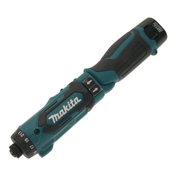 ☆未使用品☆makita マキタ 7.2V 充電式ペンドライバドリル DF012DSHX 青 バッテリ2個(1.5Ah) 充電器 ケース付 コードレス137184 - 4