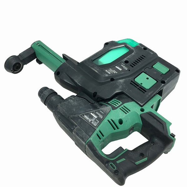☆中古品☆HITACHI 日立工機 18V コードレスロータリハンマドリル DH18DBDL 集じんシステム+バッテリー2個(6.0Ah)充電器+ケース134759 - 7