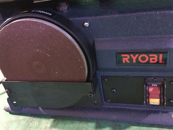 ☆美品☆RYOBI リョービ ベルトジスクサンダ BDS-1000 ベルトグラインダ 研磨 - 7