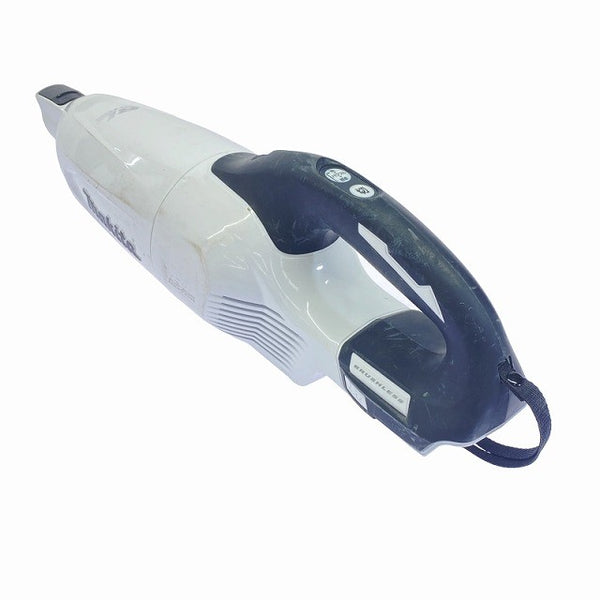 ☆比較的綺麗☆makita マキタ 18V 充電式クリーナー CL281FD 白 本体＋サイクロンアタッチメント＋パイプ＋ノズル＋バッグ付111019 - 5