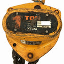 ☆中古品2個セット☆KITO キトー チェーンブロック M3形 CB010 荷重1.0ton/1ton 揚程2.5m 手動式 チェンブロック 吊り具 荷揚げ136499 - 7