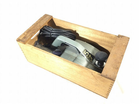 ☆中古品☆HITACHI 日立工機 100V 156mm 電気かんな P50SA パーツ 木箱付き 電動カンナ 面取り 木工130309 - 0