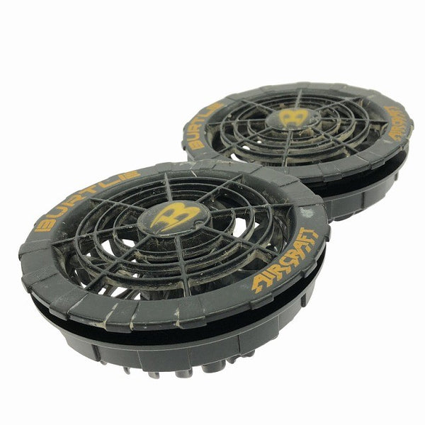 ☆中古品セット☆ BURTLE バートル 17V エアクラフトバッテリー AC300 ファンユニット AC310/311 充電ケーブル付き 暑さ対策132655 - 2