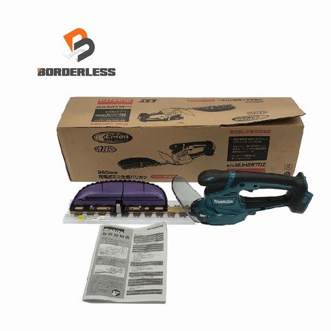 ☆未使用品☆makita マキタ 18V 260mm 充電式ミニ生垣バリカン MUH267DZ 本体のみ コードレス ヘッジトリマー ガーデニング116768