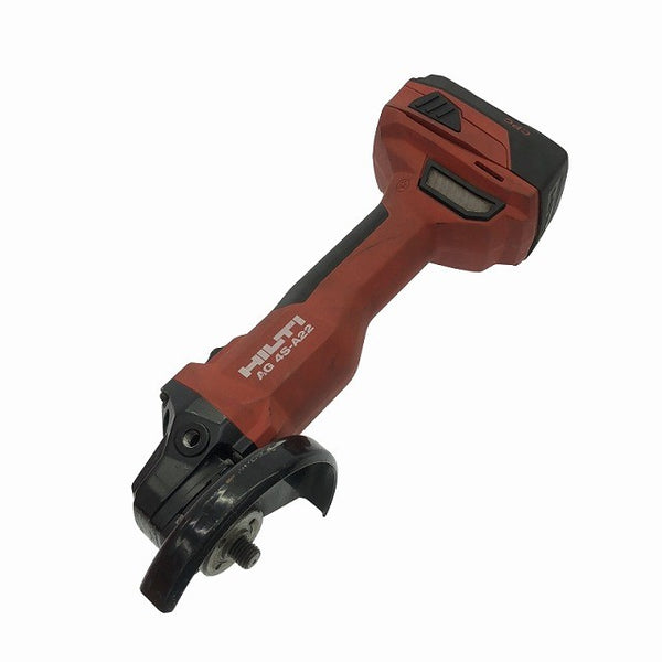 ☆中古品☆HILTI ヒルティ 22V 充電式アングルグラインダー AG 4S-A22-125 バッテリー2個（22V3.0Ah) 充電器 ケース付 - 6