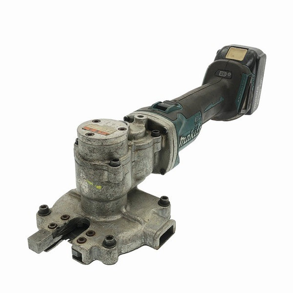 ☆中古品☆Ogura オグラ 18V コードレスツライチカッター HSC-20BL バッテリ2個(18V 6.0Ah)充電器 チップソー2枚 ケース付 鉄工115371 - 4