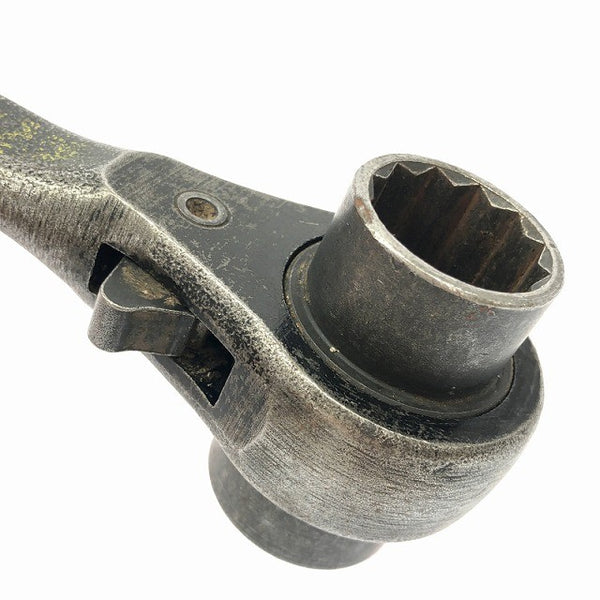 ☆中古品10本セット☆SUPERTOOL スーパーツール 12角 両口ラチェットレンチ8本 RN2126 RN2224 他 片口2本 RN30 爪式 ガチャ131933 - 7