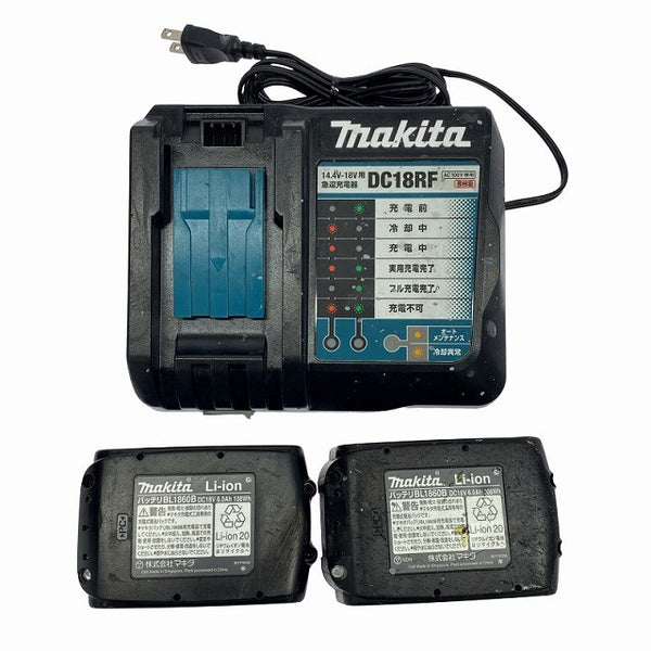 ☆中古品☆ makita マキタ 18V 充電式インパクトドライバ TD172DRGXB バッテリー2個(6.0Ah)充電器+ケース130202 - 10