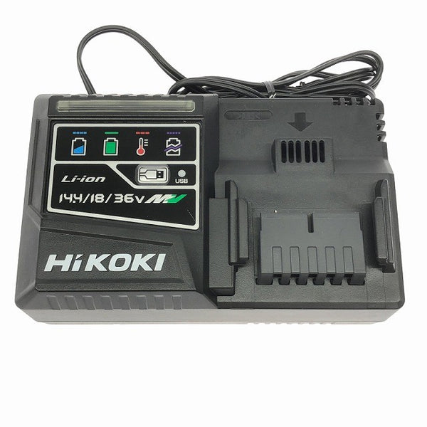 ☆中古美品セット☆HiKOKI ハイコーキ 36V 2.5Ah 純正 マルチボルトバッテリー BSL36A18X(2個) 急速充電器 UC18YSL3137348 - 10