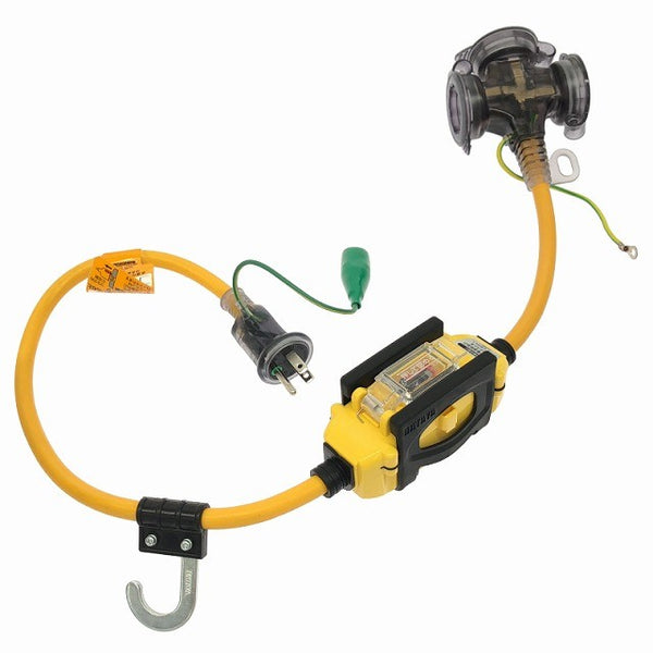 ☆中古美品☆HATAYA ハタヤ JET 漏電遮断器付 BFX延長コード 屋外用 BFX-013KC 3口コンセント 0.7ｍ131068 - 4