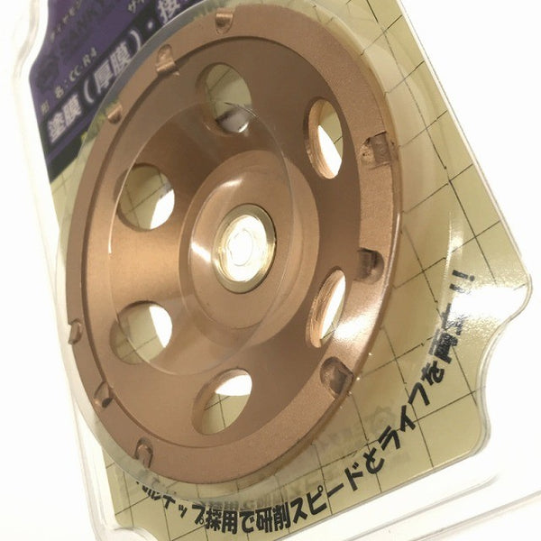 ☆未使用品10枚セット☆ SANKYO 三京 ダイヤモンドホイール トマックス９ 塗膜(厚膜) 接着剤はがし用 CC-R4117120 - 9