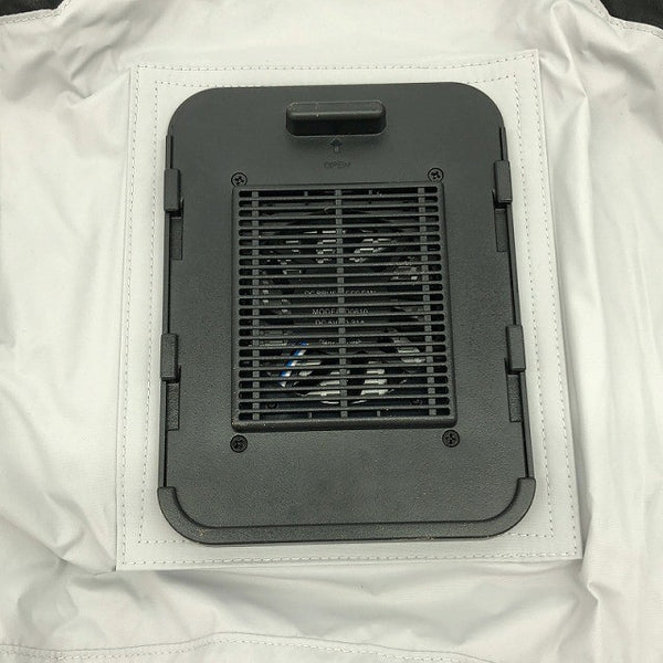 ☆未使用品☆THANKO サンコー 圧倒的に冷える 冷蔵服3 TKCV24FGY シルバーグレー フリーサイズ ファン＋プレート付 空調作業服134122 - 7