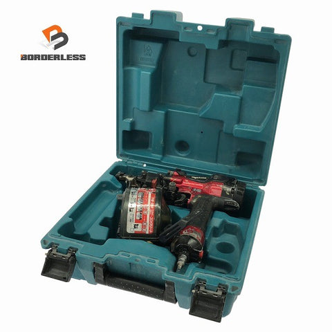 ☆中古品☆makita マキタ 高圧 50mm エア釘打 AN531H ケース付 釘打機 釘打ち機 エアーツール エア工具 内装137724