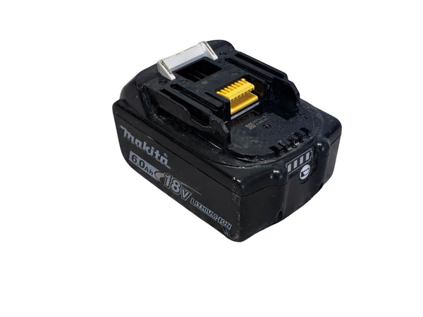☆中古品セット☆makita マキタ 18V 6.0Ah 純正 リチウムイオンバッテリー BL1860B 急速充電器 DC18RF リチウムイオン電池138795 - 5