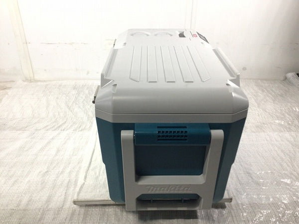 ☆箱なし未使用品☆ makita マキタ 18V/40Vmax 充電式保冷温庫 CW001G 青/ブルー 本体+未使用18Vバッテリー1個(6.0Ah)+パーツ - 6
