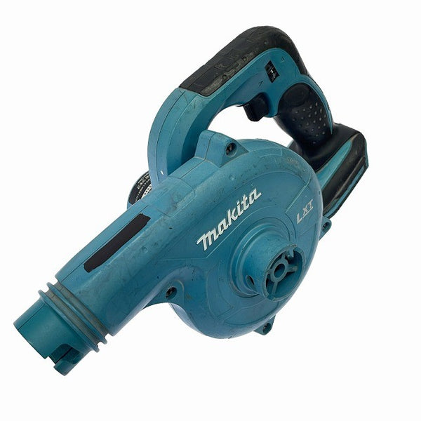 ☆中古品 2点セット☆makita マキタ 18V 125mm 充電式マルノコ HS471D 替刃付き 青 充電式ブロワー UB182D 本体のみ129565 - 2