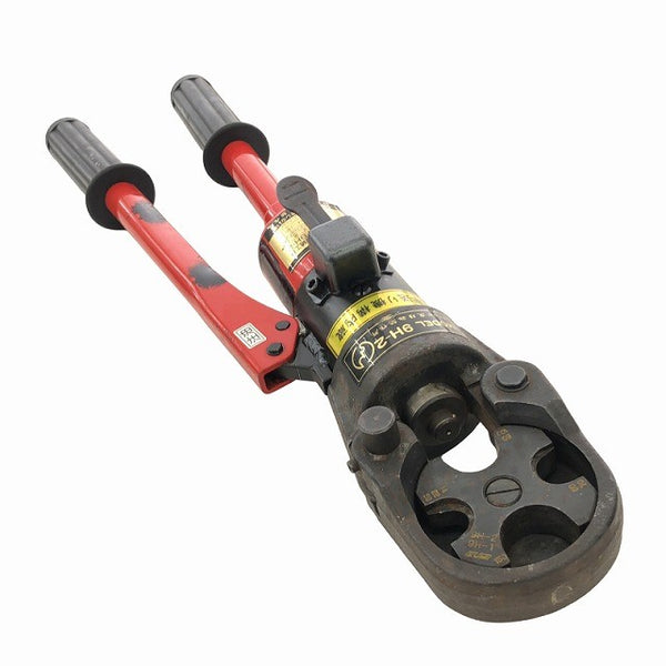 ☆中古品☆ IZUMI 泉精器 手動油圧式圧着工具 9H-2 本体+ダイス4個+ケース 圧縮 イズミ133359 - 3