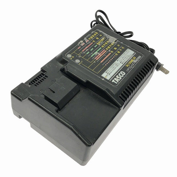 ☆中古品☆TASCO イチネンTASCO タスコ リチウムイオン電池パック TA150MR-10N 充電器 TA150MR-20 合計2点セット136311 - 7