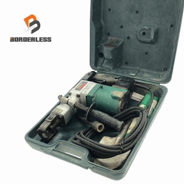 ☆中古品☆ HITACHI 日立工機 100V 電動ハンマー H41SA 本体+パーツ+ケース ハツリ/はつり/斫り 破砕 粉砕 ハンマ - 1