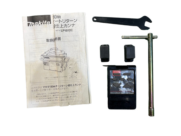 ☆中古品☆makita マキタ 100V 180mm オートリターン超仕上げカンナ LP1812C 木材加工 仕上かんな128499 - 10