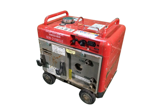 ☆近畿圏のみ送料無料☆スーパー工業 エンジン式高圧洗浄機 SEN-2108SS2 給水ホース ガン付き ガソリン工具 洗車 外壁125938 - 0