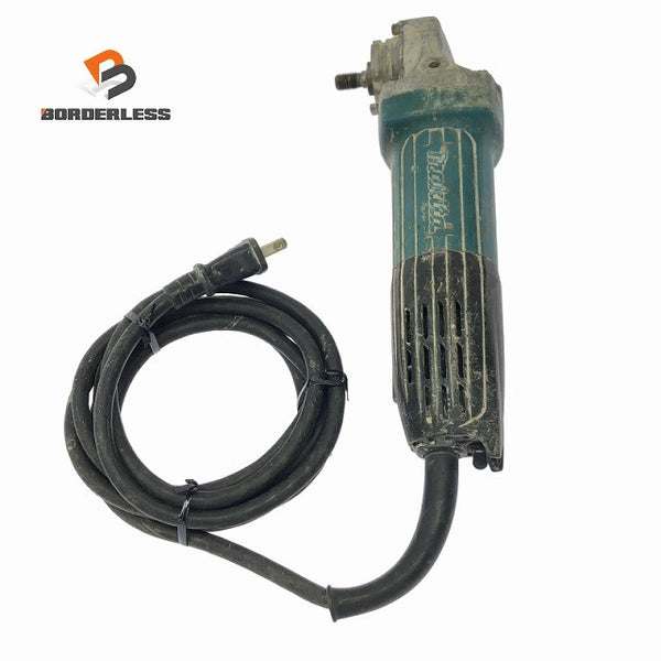 ☆中古品コメント必読☆makita マキタ 100V 100mm ディスクグラインダー GA4031 コード式 ディスクサンダー 研磨機 切断 研削129689 - 1
