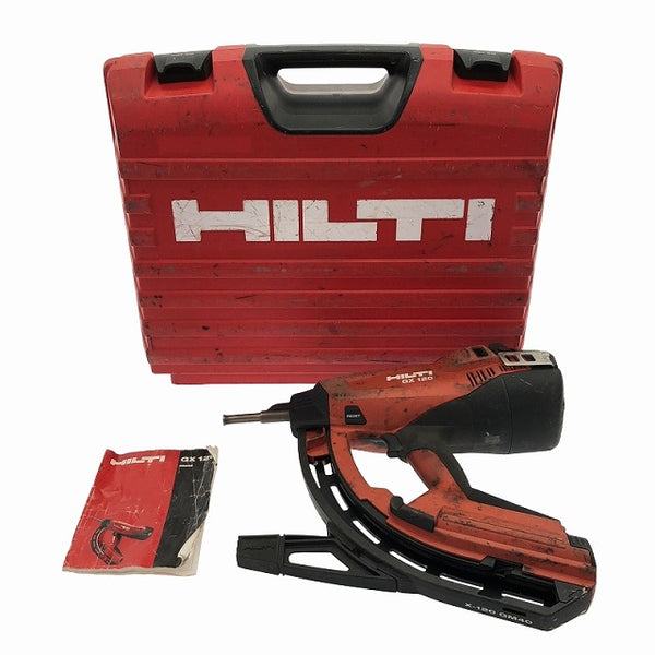 ☆中古品☆HILTI ヒルティ ガス式鋲打ち機 GX120 ケース付 ガスネイラ ガス式鋲打機 ガス式ピン打ち機 ピン打機 ピン釘打機 ガス銃108243 - 3