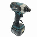 ☆中古品☆makita マキタ 14.4V 充電式インパクトドライバ TD134DX2 バッテリー(14.4V 3.0Ah) 充電器付き 締め付け119019 - 3