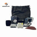 ☆美品☆EARTH MAN アースマン 14.4V 充電式コーナーサンダー CSD-144LiAX バッテリ1個(1.5Ah) 充電器 バッグ付 コードレス 高儀129766 - 1