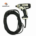 ☆中古品☆makita マキタ 100V インパクトドライバー モデル 6955 白/ホワイト 本体のみ コード式 電動工具127147 - 1