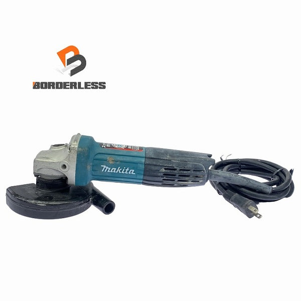 ☆中古品☆makita マキタ 100V 100mm ディスクグラインダー GA4033 コード式 ディスクサンダー 研磨機 切断機 研削 切削 - 1