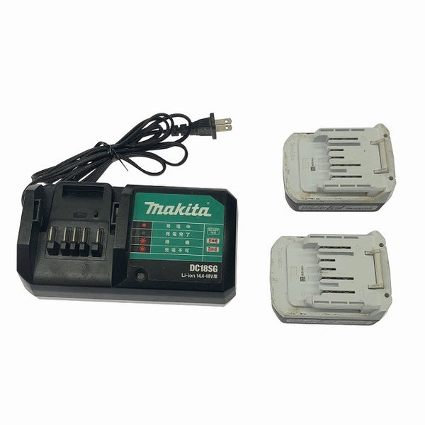 ☆中古品☆makita マキタ 14.4V 充電式インパクトドライバー MTD001DSX バッテリー2個(14.4V 1.5Ah) 充電器 ケース付 DIY用116979 - 10