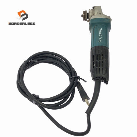 ☆中古品☆makita マキタ 100V 100mm ディスクグラインダー GA4032 コード式 ディスクサンダー 電動工具 研磨機 研削 切削 切断131771