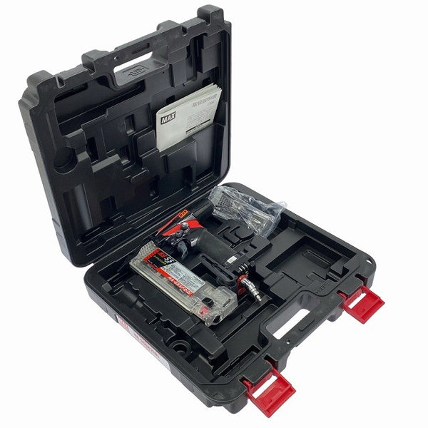 ☆美品☆MAX マックス 55mm 高圧 スーパーフィニッシュネイラ HA-55SF2(D) ケース付 仕上釘打機 仕上釘打ち機 仕上げ釘打機130546 - 2
