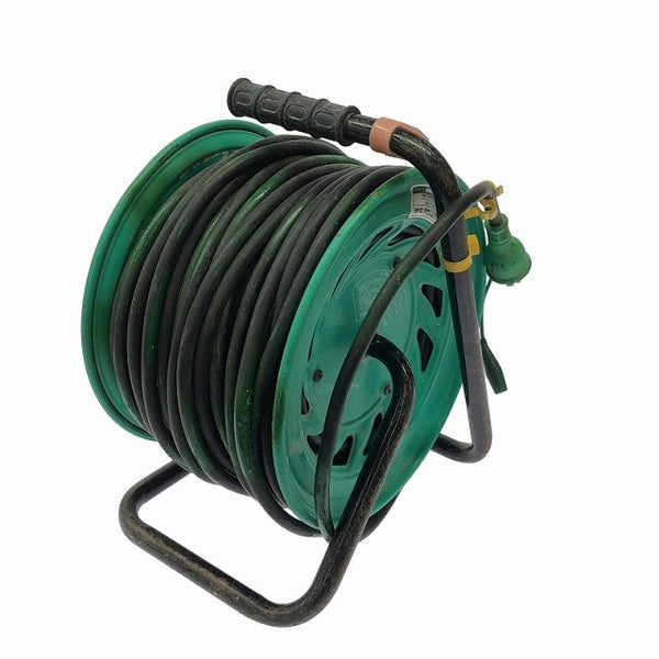 ☆中古品☆NICHIDO 日動工業 100V 50m コードリール FW-E53 防雨防塵型 屋外用 電工ドラム ドラムリール 延長コード118895 - 4