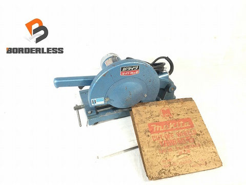 ☆中古品☆Shindaiwa 新ダイワ 100V 高速切断機 ライトカッター L-80 替刃付き 電動工具 鉄工 切断機127370