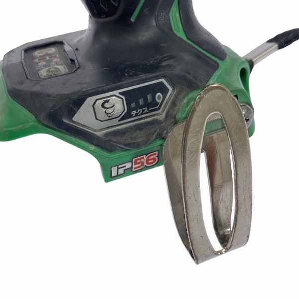 ☆中古品☆HITACHI 日立工機 14.4V コードレスインパクトドライバー WH14DDL 緑 充電器(UC18YSL2)付 充電式 バッテリー式 - 8