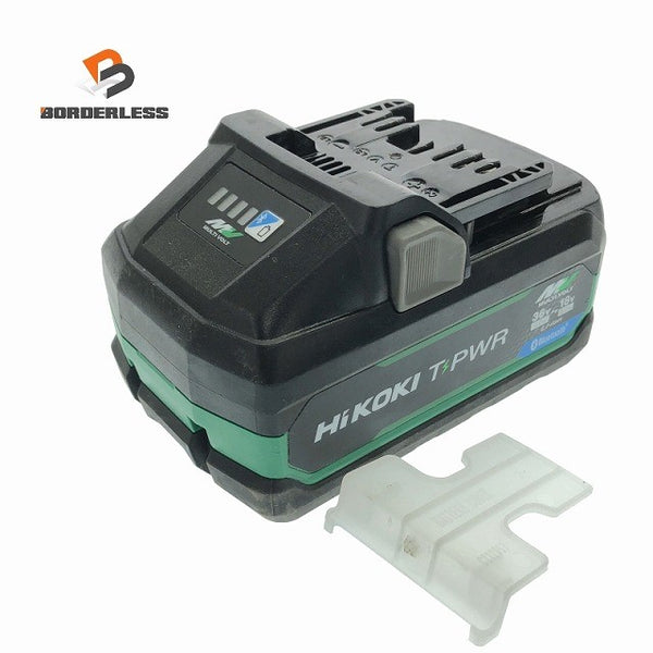 ☆中古品☆HIKOKI ハイコーキ 36V 4.0Ah 純正 マルチボルトバッテリー T-PWR BSL3640MVBT Bluetooth内蔵 リチウムイオンバッテリー122396 - 1